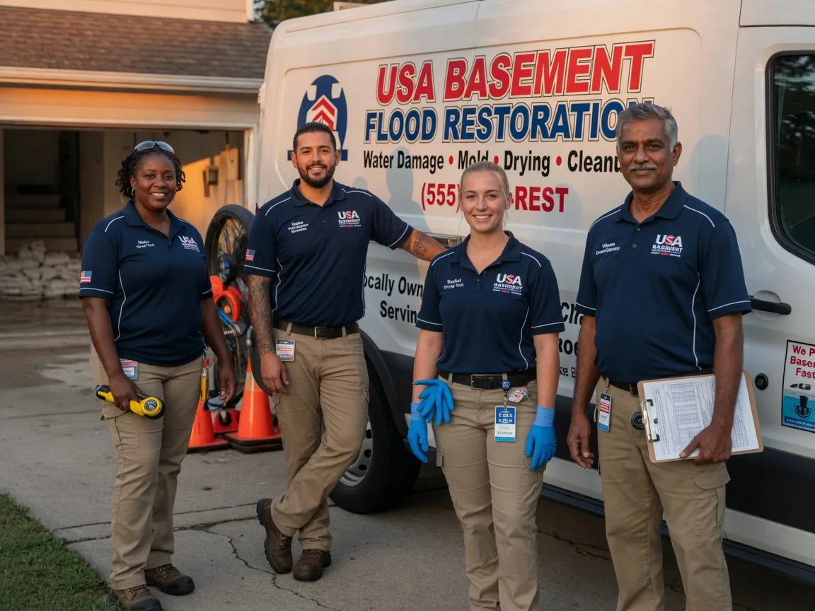 Basement Flood Cleanup company in Dryfork, WV